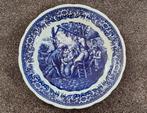 Delfts blauw bord van Boch Frères uit La Louvière, België., Antiek en Kunst, Antiek | Wandborden en Tegels, Ophalen