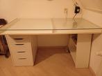 Samengesteld bureau Ikea met Alex ladenkast en IKEA schraag, Ophalen, Gebruikt