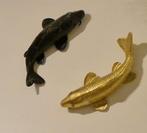 Muurdecoratie Vissen Zwart Goud, Ophalen of Verzenden, Gebruikt