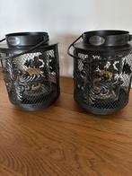 Riverdale windlicht, Ophalen, Overige materialen, Bruin, Zo goed als nieuw