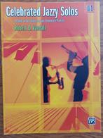 Celebrated Jazzy Solos book 1 - Robert D. Vandall, Muziek en Instrumenten, Ophalen of Verzenden, Zo goed als nieuw, Thema, Jazz