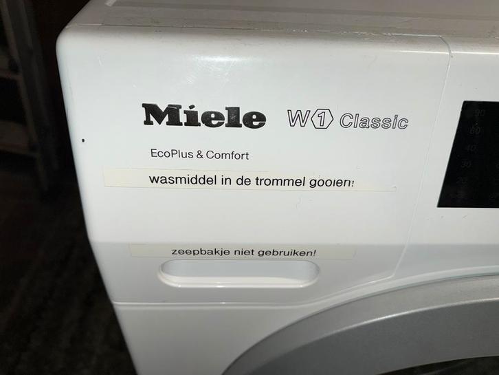 Miele wasmachine w1 classic, Witgoed en Apparatuur, Wasmachines, Gebruikt, Voorlader, 6 tot 8 kg, 85 tot 90 cm, 1200 tot 1600 toeren