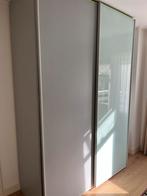Gratis Kledingkast - schuifdeuren, eentje van glas, Ophalen, Overige materialen, Gebruikt, 200 cm of meer