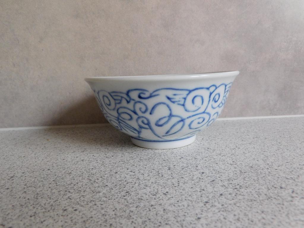 Rijstkom 12 cm. Fantasie decor Made in China, Ophalen of Verzenden