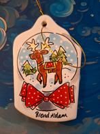 Blond Amsterdam kerstornament huisje/rendier, Ophalen of Verzenden