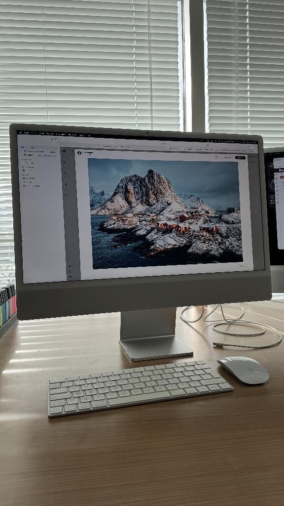 iMac 24 inch 2021, M1 processor, 16Gb, 1Tb SSD, Computers en Software, Apple Desktops, Ophalen, SSD, IMac, 24 inch