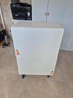 Ikea Platsa kast met Fonnes deuren, Huis en Inrichting, Ophalen, Gebruikt, 50 tot 100 cm, Minder dan 100 cm
