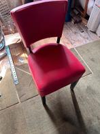 8 stuks, Huis en Inrichting, Stoelen, Ophalen, Zo goed als nieuw, Rood, Vijf, Zes of meer stoelen