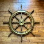 Antiek scheepsroer 92cm, Ophalen, Gebruikt, Motorboot of Zeilboot, Gebruiksvoorwerp