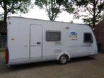 caravan knaus Sudwind stappel bed 2008 achter schade, Koelkast, Bedrijf, 5 tot 6 meter, Knaus