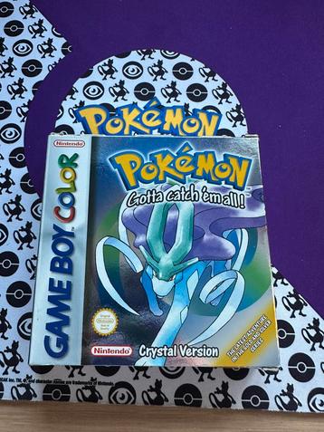 Pokemon Crystal!! Compleet!! beschikbaar voor biedingen