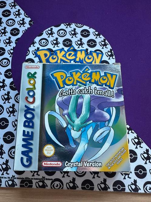 Pokemon Crystal!! Compleet!!, Spelcomputers en Games, Games | Nintendo DS, Zo goed als nieuw, Avontuur en Actie, 1 speler, Vanaf 3 jaar