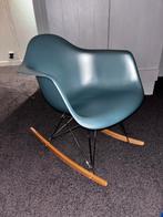 Blauwe kuip schommelstoel naar het model eames, Ophalen, Zo goed als nieuw, Blauw, Eén