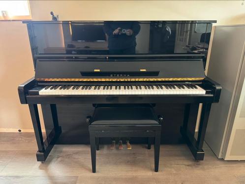 Prachtige Eterna ER30R piano (Yamaha U1), Muziek en Instrumenten, Piano's, Zo goed als nieuw, Piano, Zwart, Ophalen