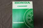 Honda CB900F  nederlands  werkplaatshandboek CB 900 F, Ophalen of Verzenden, Honda