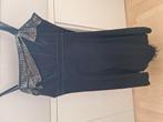 Cocktail jurk, zwart met bronzen pailletten, maat 44, Kleding | Dames, Zwart, Maat 42/44 (L), Ophalen of Verzenden, Zo goed als nieuw