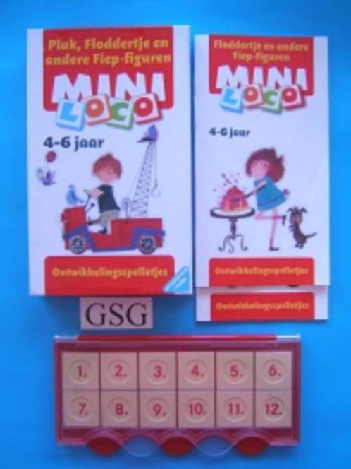 Pluk, Floddertje en andere Fiep-figuren nr. 25402-02, Kinderen en Baby's, Speelgoed | Educatief en Creatief, Zo goed als nieuw