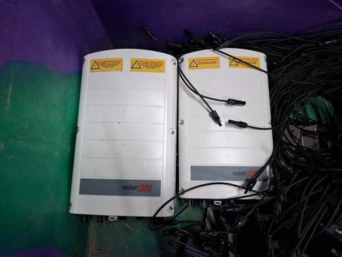2 solaredge omvormers en 64 optimizers, Doe-het-zelf en Verbouw, Elektra en Kabels, Zo goed als nieuw, Overige typen, Ophalen