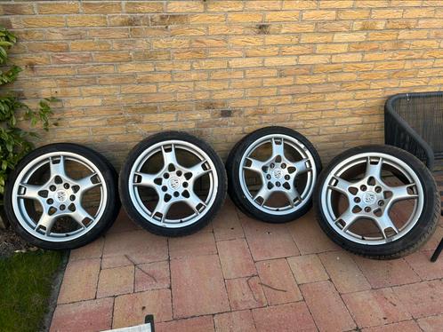 Porsche 911 997 Carrera S wielenset zomerbanden, Auto-onderdelen, Banden en Velgen, Banden en Velgen, Zomerbanden, 19 inch, 235 mm
