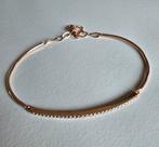 14 karaat rosé gouden armband, Sieraden, Tassen en Uiterlijk, Armbanden, Ophalen of Verzenden, Zo goed als nieuw, Goud, Goud