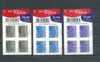 Nederland 2001, NVPH V1108b t/m V1110b, Postfris., Verzenden, Na 1940, Postfris