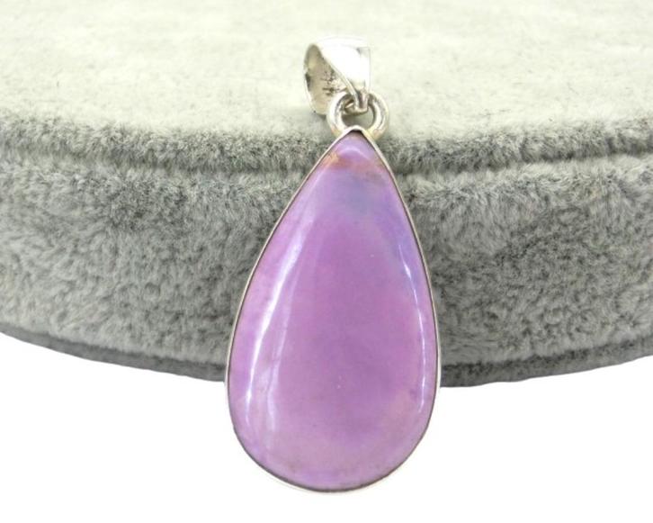 Phosphosideriet (Hope Stone) hanger in 925 zilver, Sieraden, Tassen en Uiterlijk, Kettinghangers, Nieuw, Zilver, Paars, Overige voorstellingen