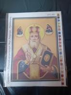 Russisch icoon patroon op linnen (02), Ophalen of Verzenden, Nieuw, Handborduren, Patroon
