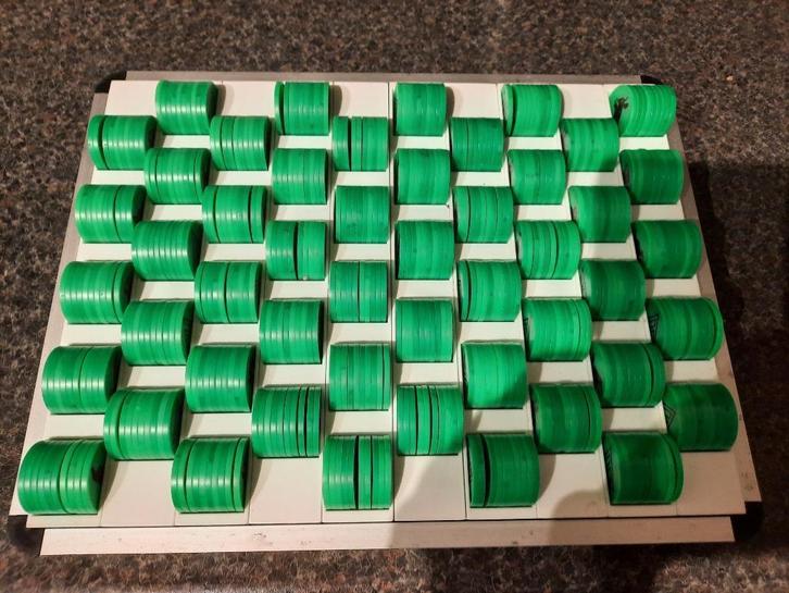 500 consumptiemunten met telbak , consumptie munten, Hobby en Vrije tijd, Overige Hobby en Vrije tijd, Gebruikt, Ophalen of Verzenden