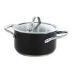 BK Purity Kookpanen 16 en  24 cm Zwart nieuw in doos., Ophalen of Verzenden, Nieuw, Rvs, Koekenpan of Braadpan