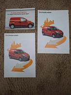 3x autofolder Citroen Nemo bedrijfsauto, Verzenden, Zo goed als nieuw, Citroën