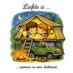 2x sticker voor daktent liefhebber, Verzenden, Nieuw