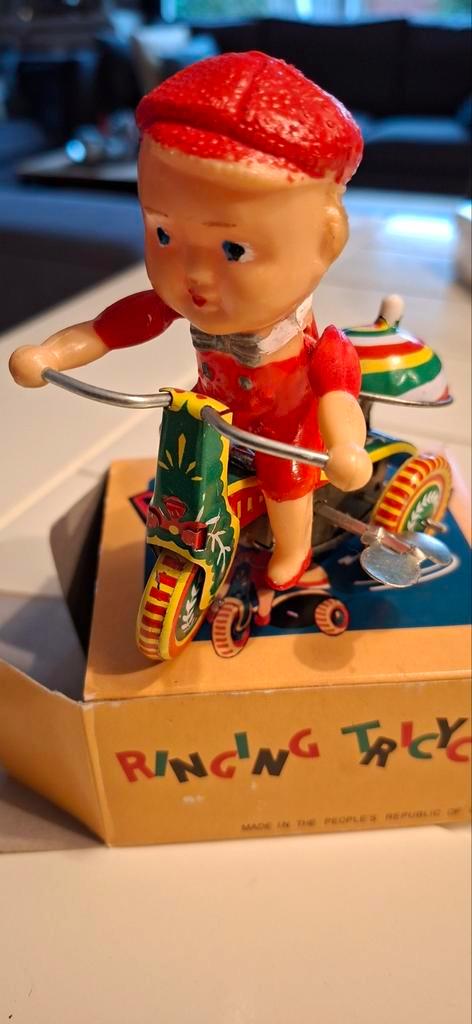 Vintage Ringing Tricycle Speelgoed, Antiek en Kunst, Antiek | Speelgoed, Ophalen of Verzenden