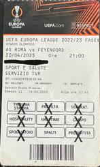 Ticket EL 22-23 AS Roma - Feyenoord, Verzenden, Zo goed als nieuw, Feyenoord