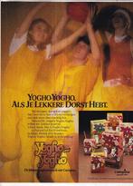 Retro reclame 1980 Campina Yogho-Yogho zuivel basketbal, Overige typen, Ophalen of Verzenden