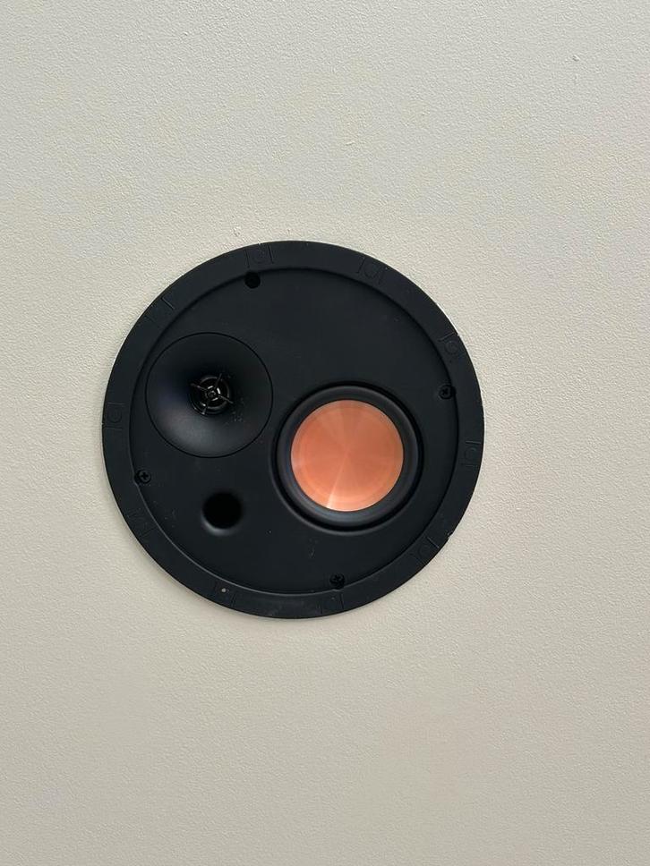 2 Stuks Klipsch SLM-3400 C plafond speakers, Audio, Tv en Foto, Luidsprekers, Zo goed als nieuw, Overige typen, 60 tot 120 watt