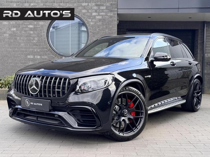 Mercedes-Benz GLC-klasse 63 S AMG 4MATIC+ Burmester Carbon 3, Auto's, Mercedes-Benz, Bedrijf, Te koop, GLC, 360° camera, 4x4, ABS