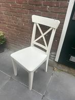 Ikea stoelen Ingolf, Huis en Inrichting, Stoelen, Ophalen, Gebruikt, Wit, Twee