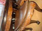 Antieke ovale salontafel, Antiek en Kunst, Antiek | Spiegels, Ophalen, Ovaal