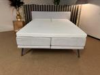 Boxspring Elektrisch 160x200 Grijs Direct/leverbaar/Enschede, Ophalen, #Elektrisch#Verstelbaar#Boxspring#160#Grijs#, Mwonenenslapen