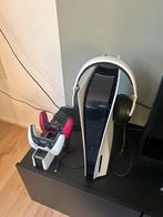 PS5 Digital Edition + 2 Controllers & Headset, Ophalen, Gebruikt, Playstation 5 Digital