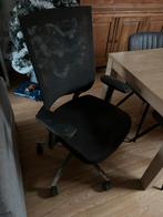 Zwarte Febrü bureaustoel, Huis en Inrichting, Gebruikt, Zwart, Ophalen of Verzenden, Bureaustoel