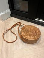 Vintage Rattan Tas, Sieraden, Tassen en Uiterlijk, Tassen | Damestassen, Nieuw, Beige, Ophalen of Verzenden, Schoudertasje