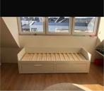 Brimnes IKEA bedbank, Ophalen, Verstelbaar, Eenpersoons, Wit