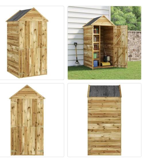 Tuinschuurtje nieuw, Tuin en Terras, Bergingen en Tuinkasten, Nieuw, Hout, Ophalen