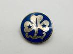 Geëmailleerd speldje Scouting Girl Scouts, Verzenden, Zo goed als nieuw, Embleem, Speld of Insigne