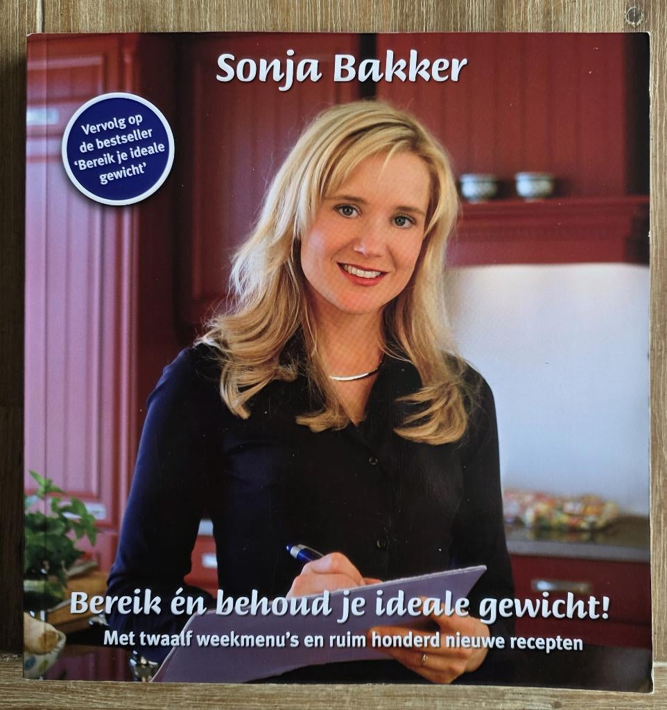 Bereik en behoud je ideale gewicht - Sonja Bakker  , Boeken, Gezondheid, Dieet en Voeding, Zo goed als nieuw, Dieet en Voeding