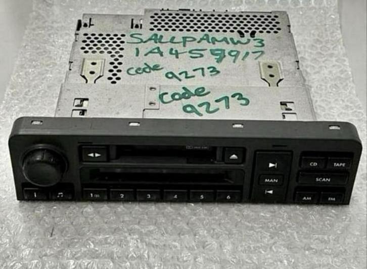 Originele Radio Range Rover P38-Alpine autoradio OEM + code, Auto diversen, Autoradio's, Zo goed als nieuw, Ophalen of Verzenden