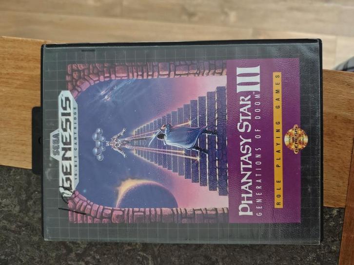 Phantasy Star III: Generation of Doom Genesis, Spelcomputers en Games, Games | Sega, Gebruikt, Mega Drive, 1 speler, Ophalen of Verzenden