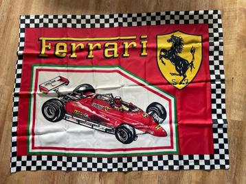 Ferrari 126 C2 Gilles Villeneuve vlag flag beschikbaar voor biedingen