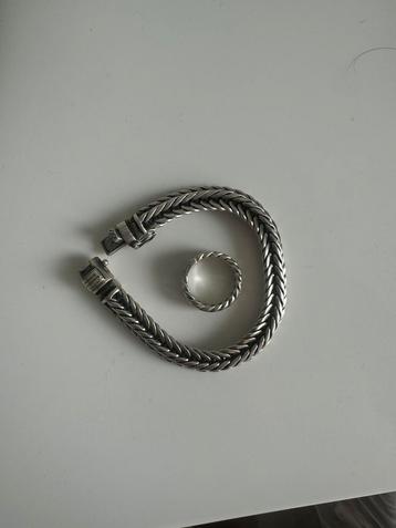 Ring en armband zilver buddha to buddha beschikbaar voor biedingen